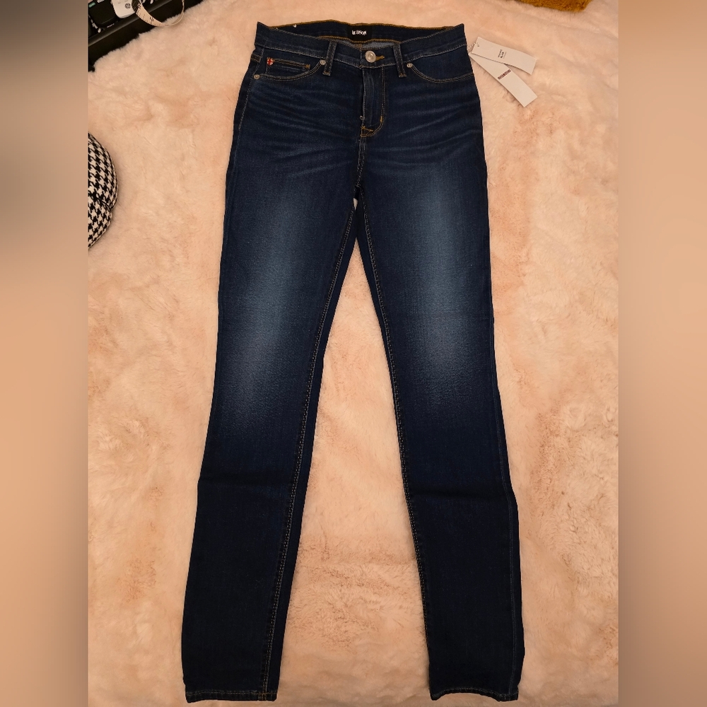 Hudson Women's Skinny Blue Jeans